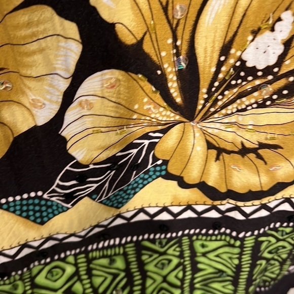 R & K shift sleeveless dress with sequins size 18 - Picture 2 of 8